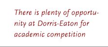 The faculty is nationally recognized, professional, and dedicated.